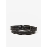 Diesel Black Men's Leather Belt - Men's