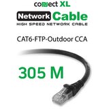 Connect Xl Mrežni FTP kabl, CAT6, CCA, Outdoor - Cat6 FTP Outdoor CCA (black) | shoptok.hr