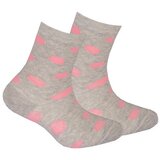 Gatta G34.01N Cottoline girls' socks patterned 27-32 white 227 Cene