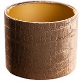QAZQA Velours lampenkap krokodil dessin met gouden binnenkant 18/18/14 | Shoptok.si