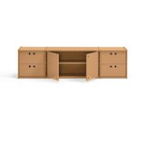 Teulat TV komoda u prirodnoj boji 157x42x40 cm Wally – | shoptok.hr