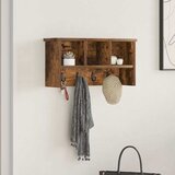  Vješalica za kapute na zidu Dimljeni hrast 50 x 16 x 26 cm | shoptok.hr