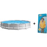 Intex PRISM FRAME Bazen 305x76 + Prsluk za Plivanje 41x30,5cm | Eponuda.com
