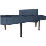 Støraa Plava baršunasti sklopiva sofa 207 cm Lilly – | shoptok.hr