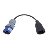  Adapter prelaz sa industrijskog utikača na šuko utičnicu FAMATEL 220/240V 25cm | Eponuda.ba