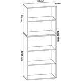 MID.YOU Večnamenska Omara Vandol, Barva Bukve | Shoptok.si