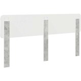  Uzglavlje s uzglavljem Betonski sivi 200 cm Konstruirano drvo | shoptok.hr