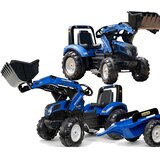 Falk traktor na pedale s prikolicom New Holland - plavi 3+ | shoptok.hr