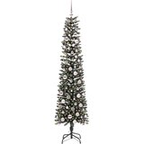 vidaXL Umestno božično drevo med 300 LED Zelena 58 x 58 x 210 cm | Shoptok.si