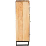  Highboard s pohranom Smeđa 90 x 33 x 75 cm Čvrsto drvo manga | shoptok.hr