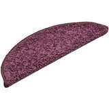  Prostirke za stepenice 15 kom 56x17x3 cm tamnoljubičaste poluokrugle | shoptok.hr
