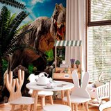 Artgeist Fototapeta Angry Tyrannosaur, 300x210cm | Shoptok.si