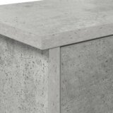  Vješalica za kapute na zidu Beton siva 80 x 20 x 30 cm | shoptok.hr