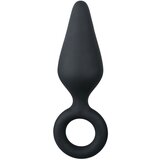 EasyToys - Anal Collection Črn analni čep z obročkom - majhen Cene