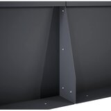  Zid za zadržavanje 4 kom. 100 x 100 x 40 cm Čelik Antracit | shoptok.hr