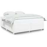  Okvir za krevet bijela 200x200 cm od umjetne kože | shoptok.hr