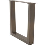  Noge za klub stolić V-oblik 2 kom Prirodni čelik 60 x (42-43,3) cm Čelik | shoptok.hr