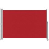 vidaXL Zložljiva stranska tenda za teraso 160x300 cm rdeča, (20728628) | Shoptok.si