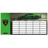Ars Una Zeleni Lamborghini jednolistni, dvostrani raspored sati | shoptok.hr