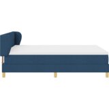 Box spring krevet s madracem plave boje 160x200 cm tkanina | shoptok.hr