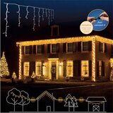  Spoljašnji novogodišnji LED svetleći niz 119L Topla bela Lumineo Icicle 494813 | ePonuda.com