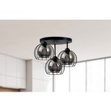  Plafonski luster SOLO BLACK 3xE27/60W/230V prečnik 30 cm | Eponuda.com