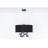  Luster na sajli BUBBLE 1xE27/60W/230V prečnika 40 cm crna | Eponuda.com