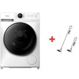 Midea mašina za pranje i sušenje veša MF200D80WB/W-HR + POKLON štapni usisivač MCS2021WB | Eponuda.com