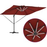 Roma svjetiljka s LED lampama u terakoti - 286 x 285 x 270 cm aluminij. | shoptok.hr