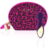 RIANNE S Mini masažni vibrator - Lovely Leopard, vijoličen | Shoptok.si