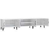 TV ormarić sjajni bijeli 180x31,5x40 cm od konstruiranog drva | Eponuda.ba