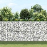  Gabionske povišene gredice 3 kom 30 x 30 x 100 cm željezne | shoptok.hr