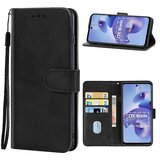 INORCO Ovitek za telefon z denarnico iz PU usnja za ZTE Blade V40s 4G, etui s stojalom za telefon s telečjo teksturo, (22034402) | Shoptok.si