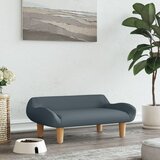 vidaXL Krevet za pse tamnosivi 70x40x24 cm od tkanine Cijene