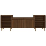 TV ormarić boja smeđeg hrasta 160x35x55 cm konstruirano drvo | shoptok.hr