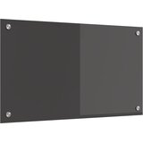  Kuhinjski zid Tamno siva 70 x 40 cm Staklo otporno na udarce | shoptok.hr