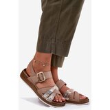 Inblu Ladies Sandals With Buckle Beige | Shoptok.si