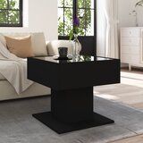  Stolić za kavu LED crni 50x50x45 cm od konstruiranog drva | Eponuda.com