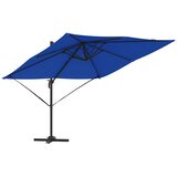 Roma Suncobran Plava 286 x 284 x 265 cm Aluminij i poliester | Eponuda.ba