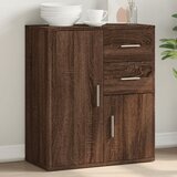 vidaXL Komoda smeđi hrast 60 x 31 x 70 cm od konstruiranog drva Cijene