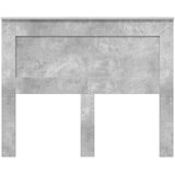  Uzglavlje s uzglavljem Betonski sivi 120 cm Konstruirano drvo | shoptok.hr