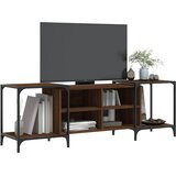 TV ormarić smeđa boja hrasta 153 x 37 x 50 cm konstruirano drvo | Eponuda.com