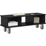  stojalo Črna Orehovina 100 x 35 x 35 cm Konstruiran les, (5000132308) | Shoptok.si