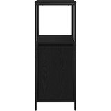  Kupaonski ormarić s policama crni hrast 36x35x95 cm | shoptok.hr