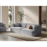 Cosmopolitan Design Svetlo siva sedežna garnitura iz rebrastega žameta 255 cm Campi – | Shoptok.si