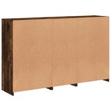  Komoda s LED svjetlima boja dimljenog hrasta 162x37x100 cm | shoptok.hr