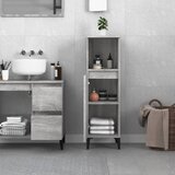  Kupaonski ormarić sivi hrast 30x30x100 cm konstruirano drvo | shoptok.hr