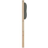 vidaXL Vzglavje Drugo rjava in temno siva 180 cm Trdna borovina | Shoptok.si