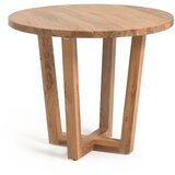 Kave Home Okrugli blagovaonski stol od masivnog bagrema u prirodnoj boji ø 90 cm Nahla – | shoptok.hr