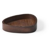 LIND DNA Rjava dekorativna lesena škatla za shranjevanje 14x12,5x3 cm Curve S – | Shoptok.si